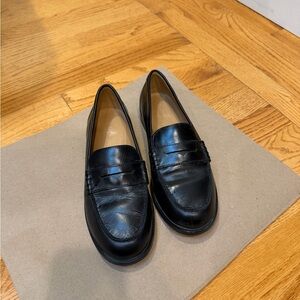 Madewell Black Grayson Penny Loafers